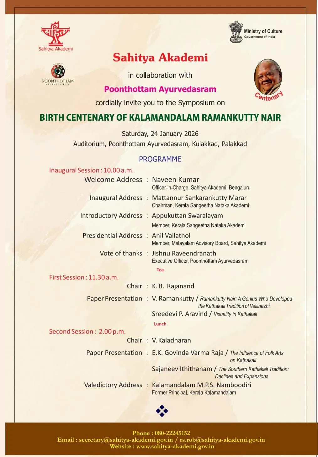 Influence of Folk Arts on Kathakali Program